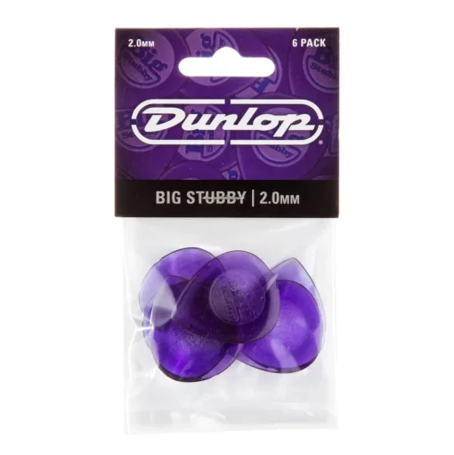 Dunlop JP320 - 2.00mm Big Stubby Picks 6pk