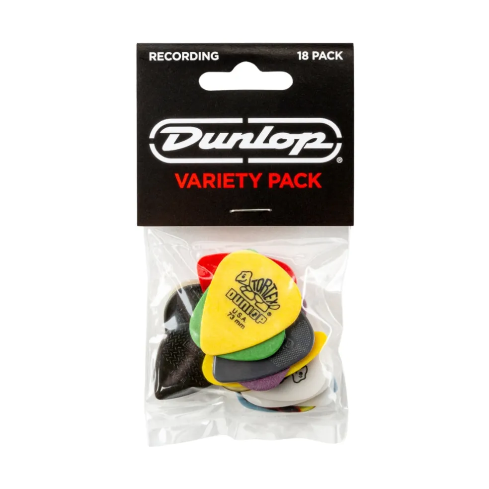 Dunlop PVP120 Recording Pick Variety Pack - 18-pack