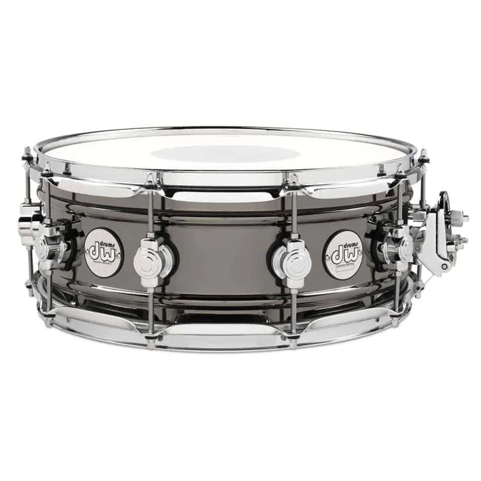 DW Design Series® Black Nickle Over Brass Snare - 14"x5.5"