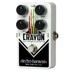 Electro Harmonix Crayon 69 Vertical Green Full Range Overdrive