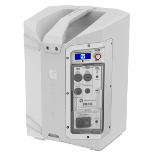 Electro Voice Everse 8 Weatherised Battery Powered Loudspeaker with Bluetooth® audio and Control in White