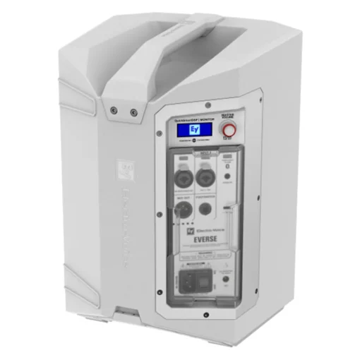 Electro Voice Everse 8 Weatherised Battery-Powered Loudspeaker with Bluetooth® Audio and Control in White