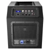 Electro Voice Powered Subwoofer Black w/ 8 Channel Mixer Quicksmart DSP & Bluetooth 1000w Class D Amp
