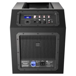 Electro Voice Powered Subwoofer Black w/ 8 Channel Mixer Quicksmart DSP & Bluetooth 1000w Class D Amp