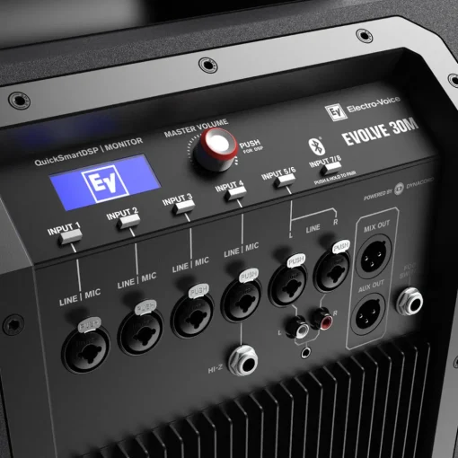 Electro-Voice Evolve 30M Compact Column Loudspeaker System - Black