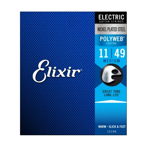 Elixir 12100 Polyweb Electric Medium 11-49