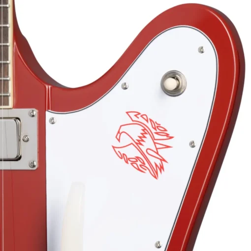 Epiphone 1963 Firebird V Maestro In Case Ember Red