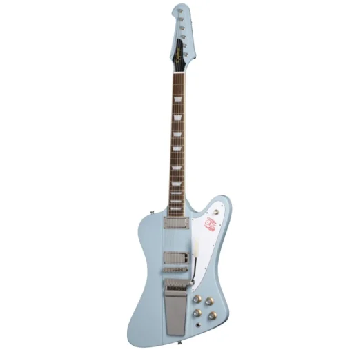Epiphone 1963 Firebird V Maestro In Case Frost Blue