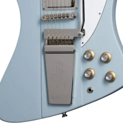 Epiphone 1963 Firebird V Maestro In Case Frost Blue