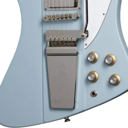 Epiphone 1963 Firebird V Maestro In Case Frost Blue
