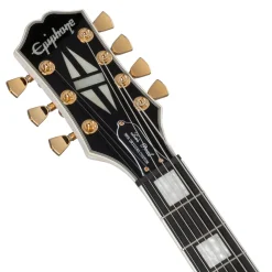 Epiphone - Matt Heafy Origins Les Paul Custom 7-String Left Handed - Bone White