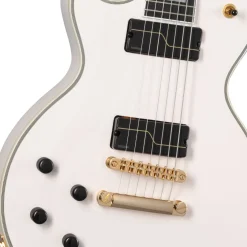 Epiphone - Matt Heafy Origins Les Paul Custom 7-String Left Handed - Bone White