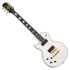 Epiphone - Matt Heafy Origins Les Paul Custom 7-String Left Handed - Bone White