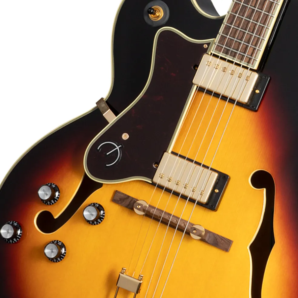 Epiphone Broadway Vintage Sunburst LH