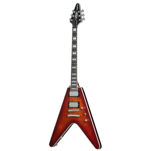 Epiphone Flying V Prophecy - Aged Bengal Tiger Burst