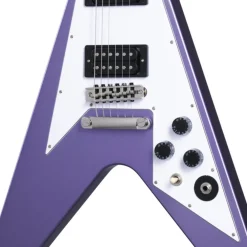 Epiphone Kirk Hammett 1979 Flying V Electric Guitar - Purple Metallic