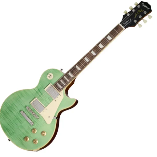Epiphone Les Paul Standard 50s Figured Top - Seafoam Green