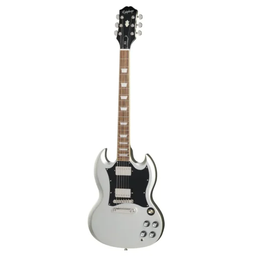 Epiphone SG Standard with Premium Gig Bag - Silver Mist
