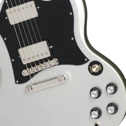 Epiphone SG Standard with Premium Gig Bag - Silver Mist