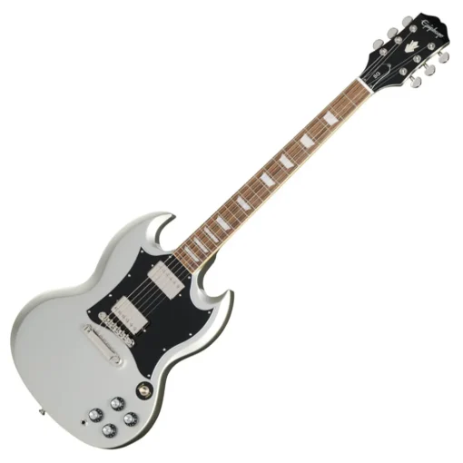 Epiphone SG Standard with Premium Gig Bag - Silver Mist