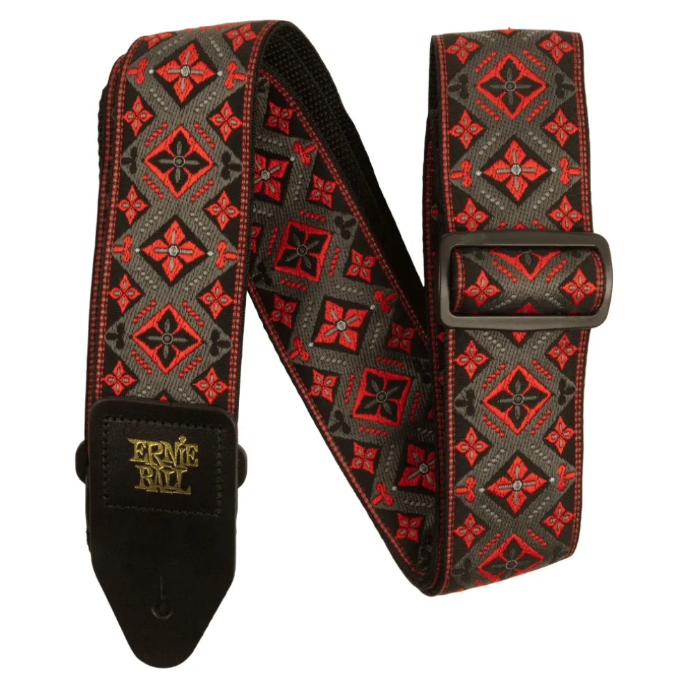 Ernie Ball Jacquard Guitar Strap - Red King