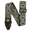 Ernie Ball Jacquard Guitar Strap - Black Heart