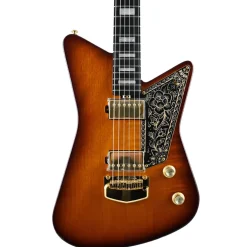 Ernie Ball Music Man - Mariposa Electric Guitar - Sahara Sunset Gold Hardware