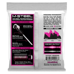 Ernie Ball Super Slinky M-Steel Electric Guitar Strings - 9-42 Gauge