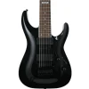 ESP Custom Shop 7-String Electric Guitar w/ Floyd Rose & EMG Pickups - Gloss Black