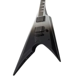 ESP E-II Arrow Neck Thru Electric Guitar - Black Silver Fade