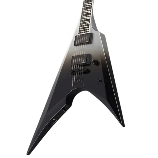 ESP E-II Arrow Neck Thru Electric Guitar - Black Silver Fade