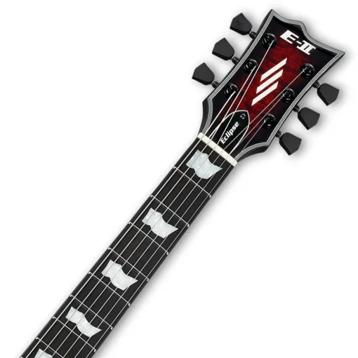 ESP E-II Eclipse 2 Quilted Maple - See Thru Black Cherry Sunburst