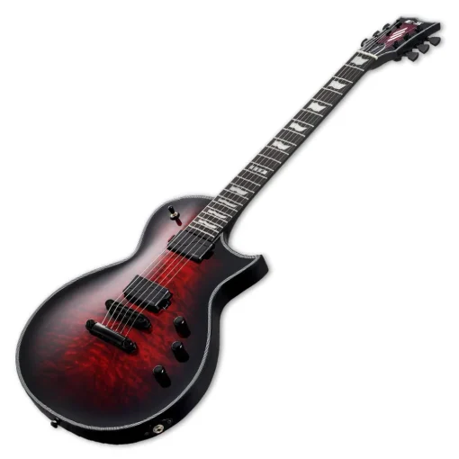 ESP E-II Eclipse 2 Quilted Maple - See Thru Black Cherry Sunburst