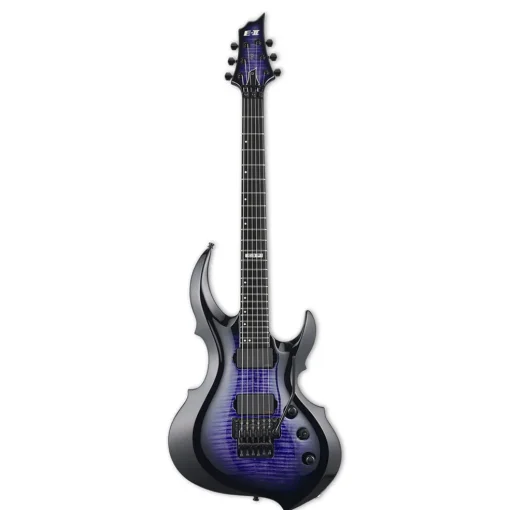 ESP E-II FRX Electric Guitar Flamed Maple Reindeer Blue