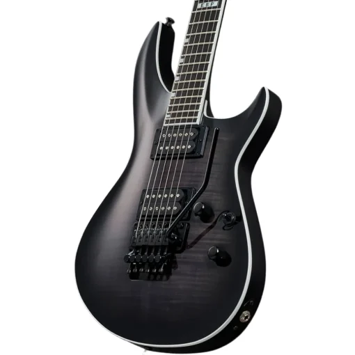 ESP E-II Horizon 3 Flame Maple - See Through Black