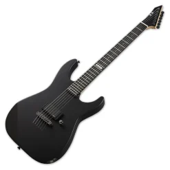 ESP E-II M-I Neck Thru NT - Black Satin