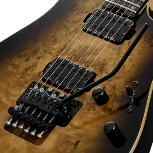 ESP E-II Snapper II MN Electric Guitar - Natural Black Burst