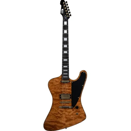 ESP LTD Caleb Shomo CS-II Quilted Maple Top Electric Guitar - Vintage Natural