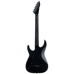 ESP LTD Deluxe MH-1000NT Bold Binding Electric Guitar - Black Satin
