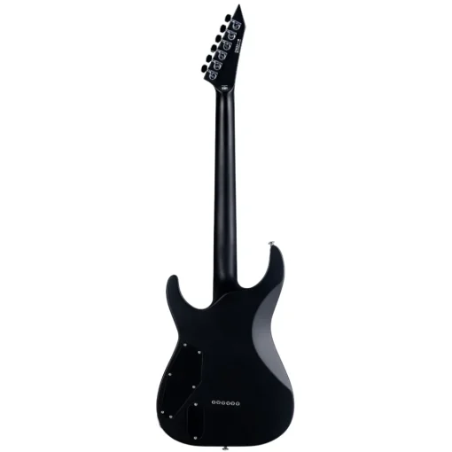ESP LTD Deluxe MH-1000NT Bold Binding Electric Guitar - Black Satin
