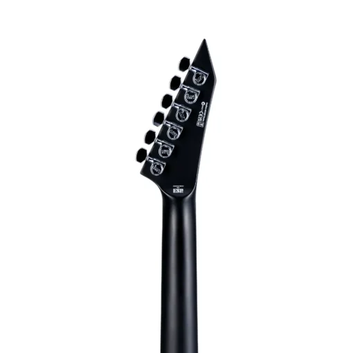 ESP LTD Deluxe MH-1000NT Bold Binding Electric Guitar - Black Satin