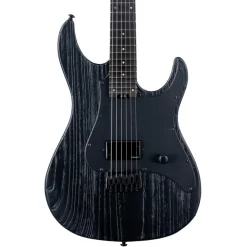 ESP LTD Deluxe SN-1HT Electric Guitar - Black Blast Rev