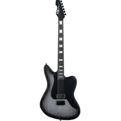 ESP LTD Deluxe XJ-1 Baritone HT Electric Guitar - Silver Blast