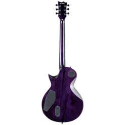 ESP LTD EC-1000 Quilted Maple Electric Guitar - See Thru Purple