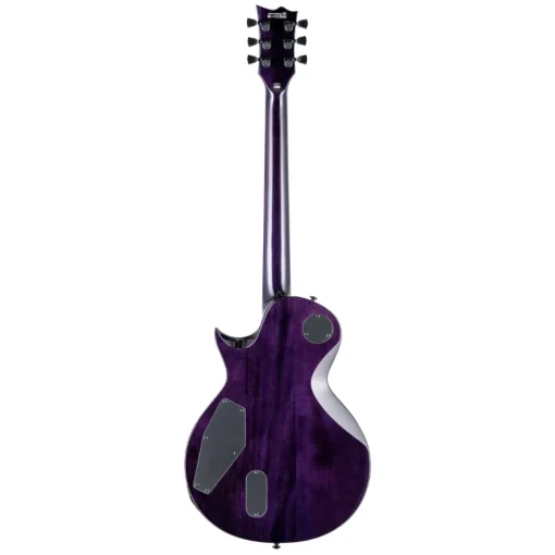 ESP LTD EC-1000 Quilted Maple Electric Guitar - See Thru Purple
