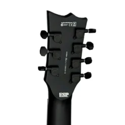 ESP LTD EC-407 7-String Electric Guitar - Black Satin
