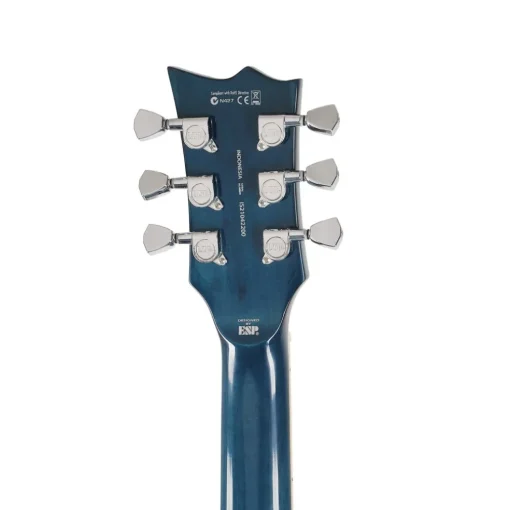 ESP LTD EC-256FM Electric Guitar - See Thru Cobalt Blue