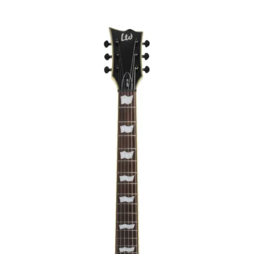 ESP LTD Eclipse EC-401 Left Handed Electric Guitar w/ EMG Pickups - Olympic White - LEC-401OWLH
