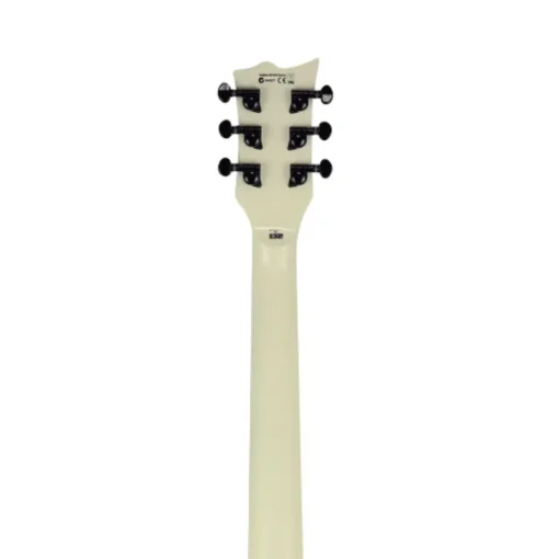 ESP LTD Eclipse EC-401 Left Handed Electric Guitar w/ EMG Pickups - Olympic White - LEC-401OWLH