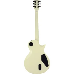 ESP LTD Eclipse EC-401 Left Handed Electric Guitar w/ EMG Pickups - Olympic White - LEC-401OWLH